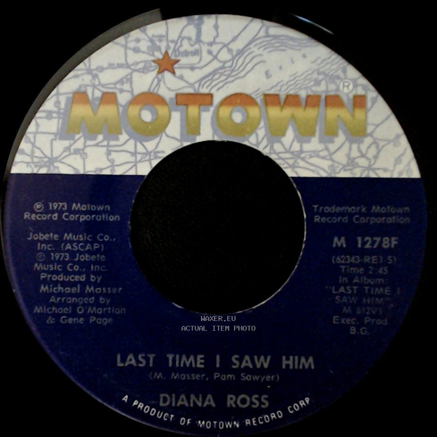 Diana Ross - Last Time I Saw Him / Save The Children side A