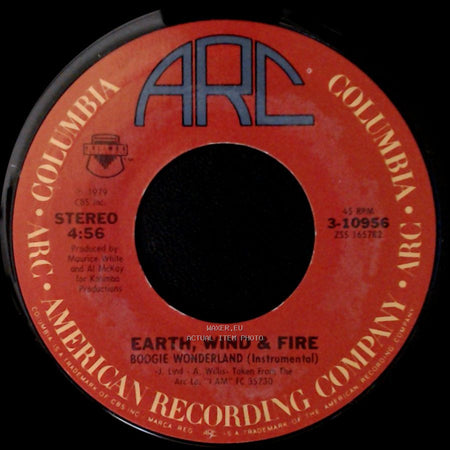 Earth, Wind & Fire / Earth, Wind & Fire With The Emotions - Boogie Wonderland (Instrumental) / Boogie Wonderland side A