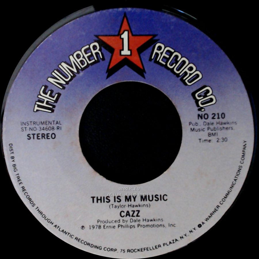 Cazz - This Is My Music / Let's Live Together side A