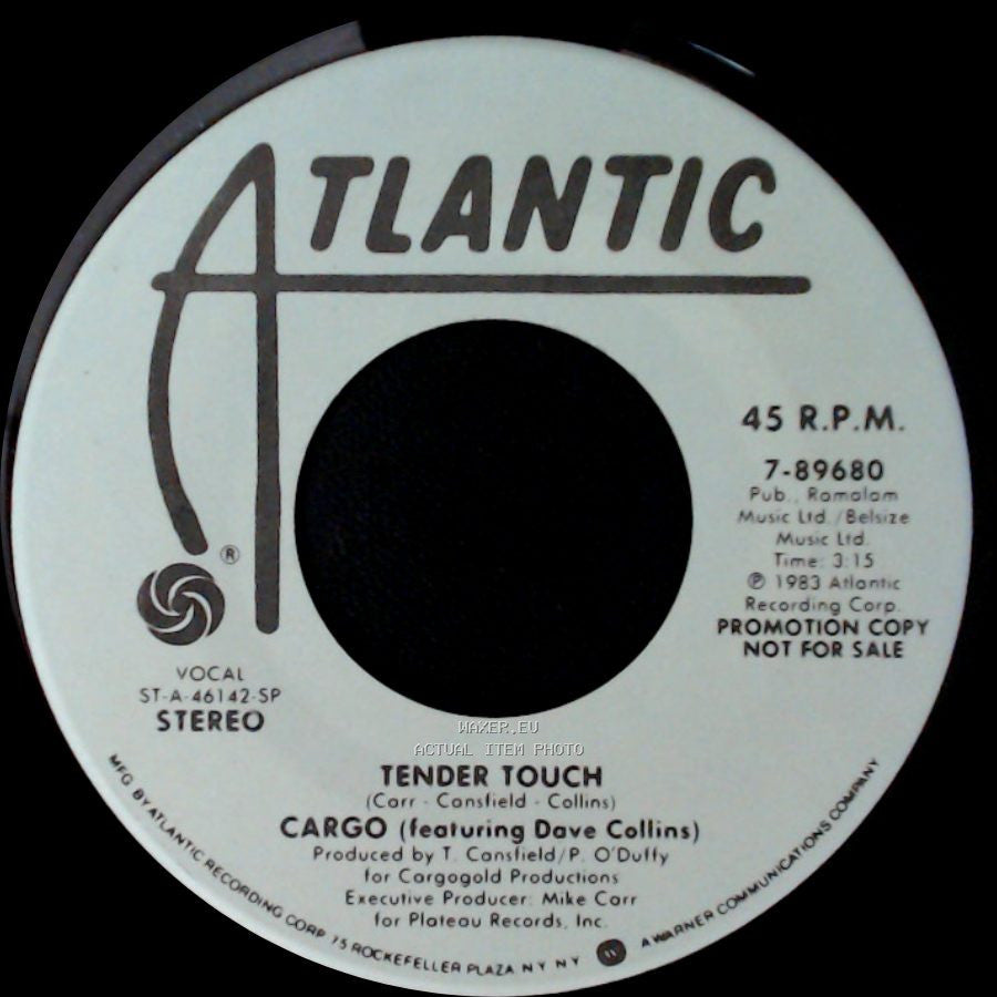 Cargo (Featuring Dave Collins) - Tender Touch / Tender Touch side A