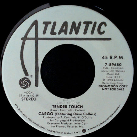 Cargo (Featuring Dave Collins) - Tender Touch / Tender Touch side A