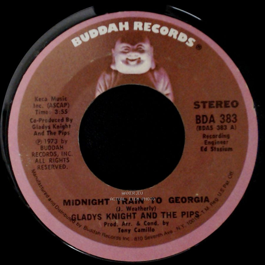 Gladys Knight And The Pips - Midnight Train To Georgia / Midnight Train To Georgia (Instrumental) side A