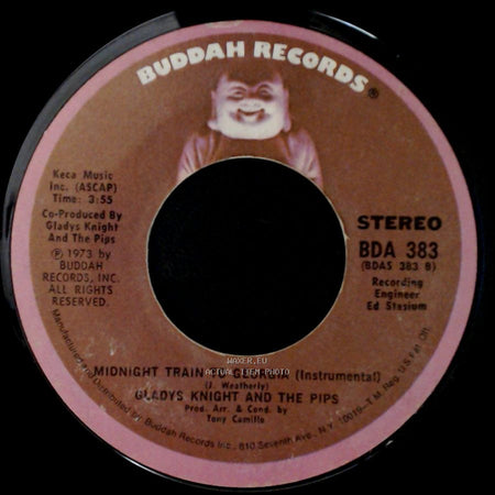 Gladys Knight And The Pips - Midnight Train To Georgia / Midnight Train To Georgia (Instrumental) side B