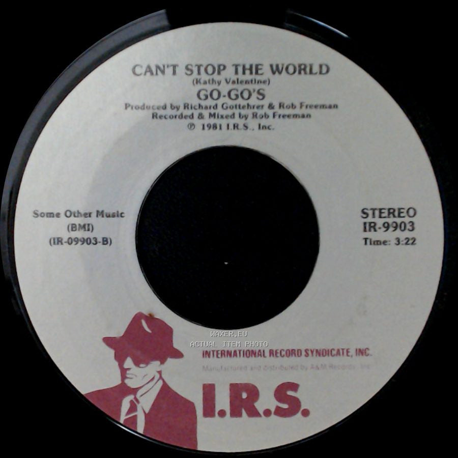 Go-Go's - We Got The Beat / Can't Stop The World side B