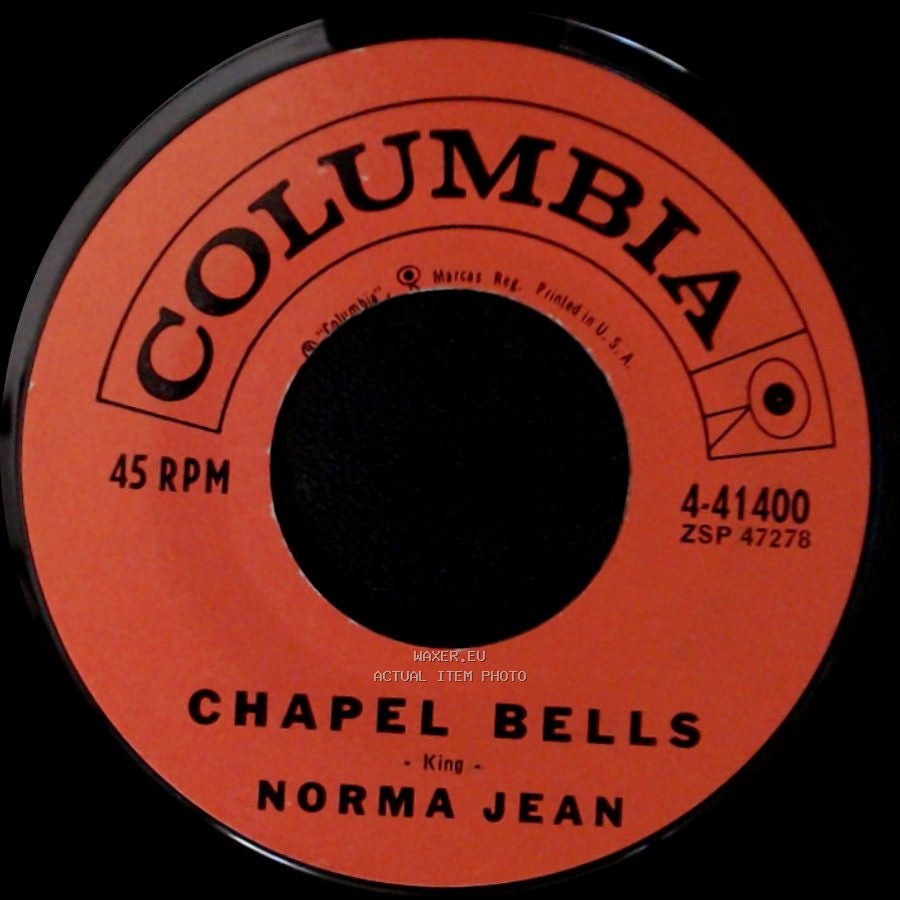 Norma Jean - Honolulu Queen / Chapel Bells side B