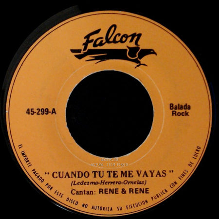 Rene & Rene - Cuando Tu Te Me Vayas / El Doctor Jeringa side A