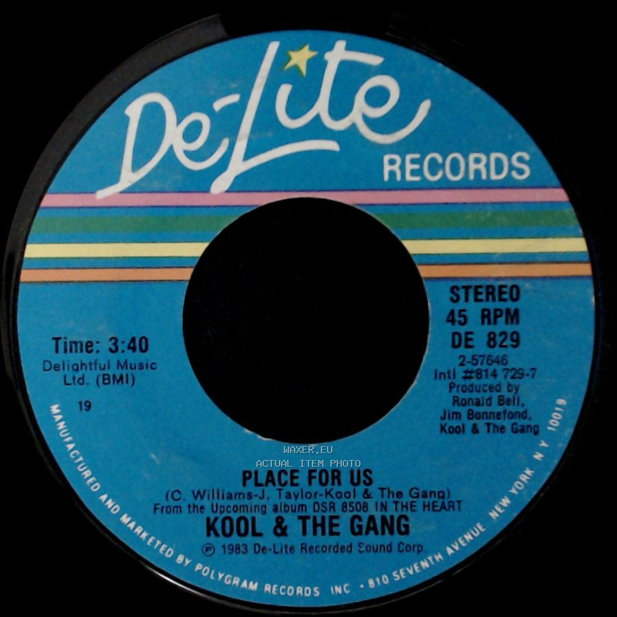 Kool & The Gang - Place For Us / Joanna side A