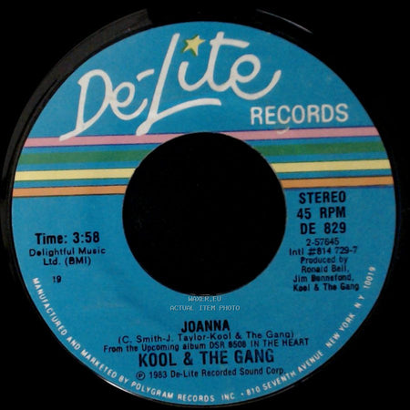 Kool & The Gang - Place For Us / Joanna side B