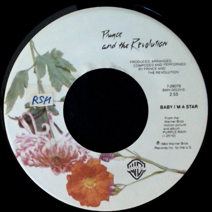 Prince And The Revolution - Take Me With U / Baby I'm A Star side B