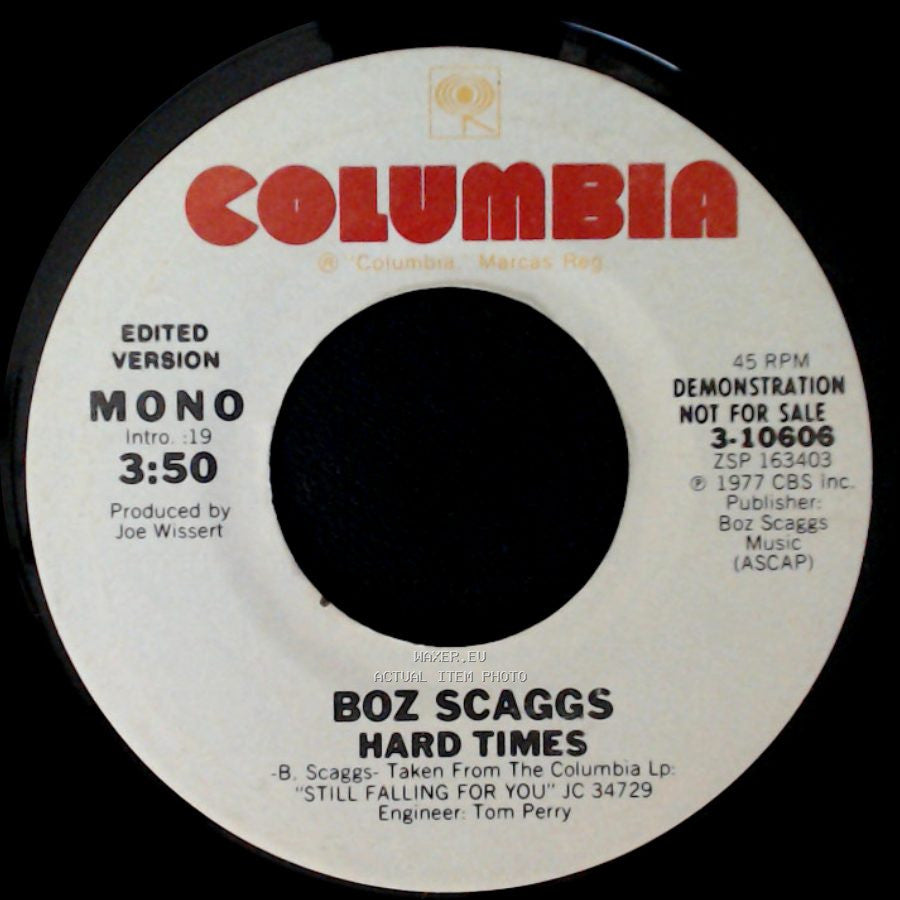 Boz Scaggs - Hard Times / Hard Times side A