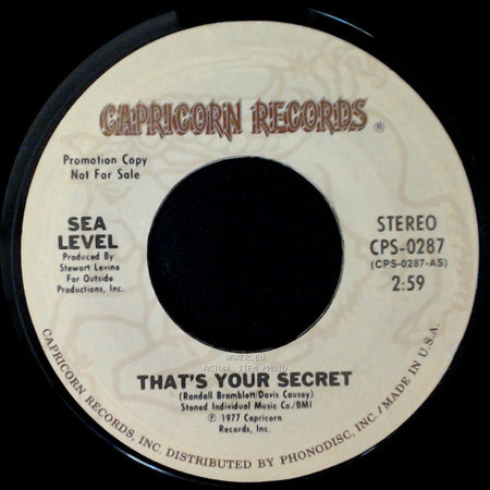 Sea Level - That's Your Secret / That's Your Secret side B