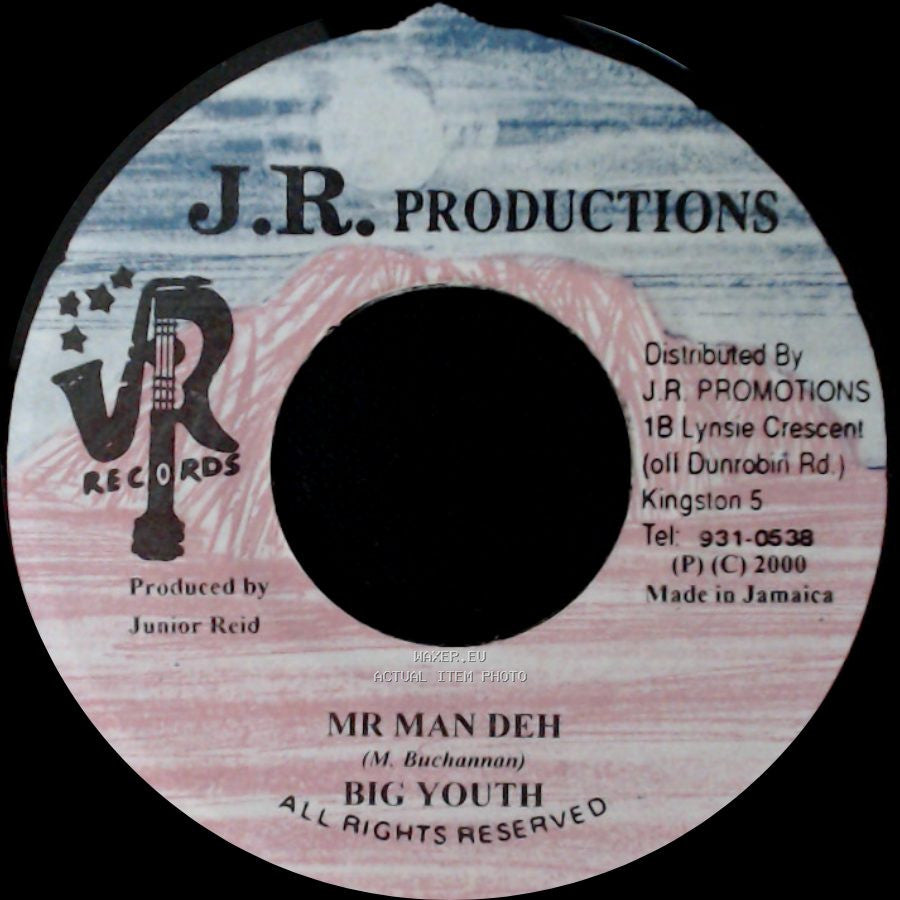 Big Youth - Mr Man Deh / Bobo Dread Riddim side A
