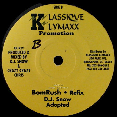 D.J. Snow - Bomrush Refix / Bomrush Refixed Adopted side B