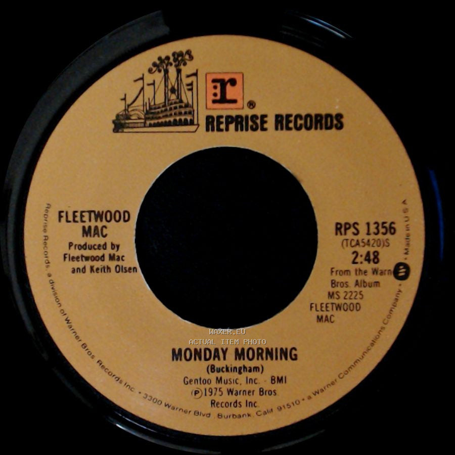 Fleetwood Mac - Say You Love Me (Edited) / Monday Morning side B