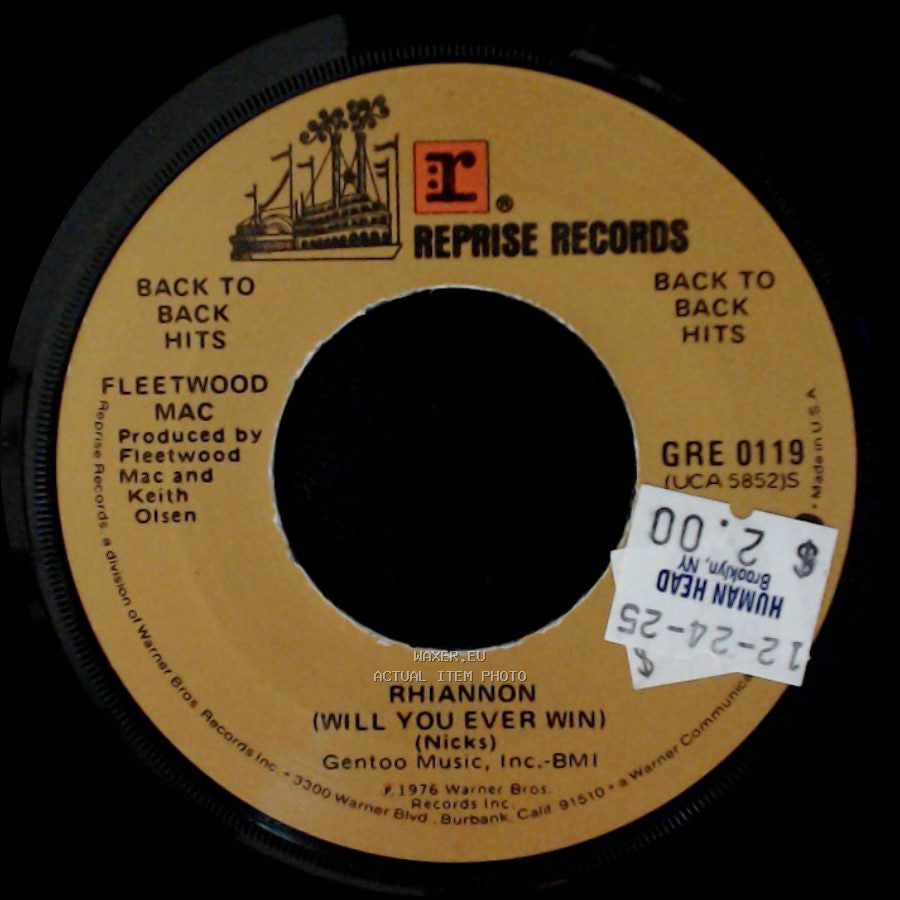 Fleetwood Mac - Rhiannon (Will You Ever Win) / Over My Head side A