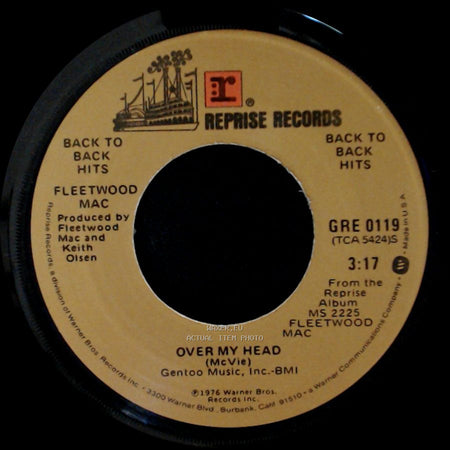 Fleetwood Mac - Rhiannon (Will You Ever Win) / Over My Head side B