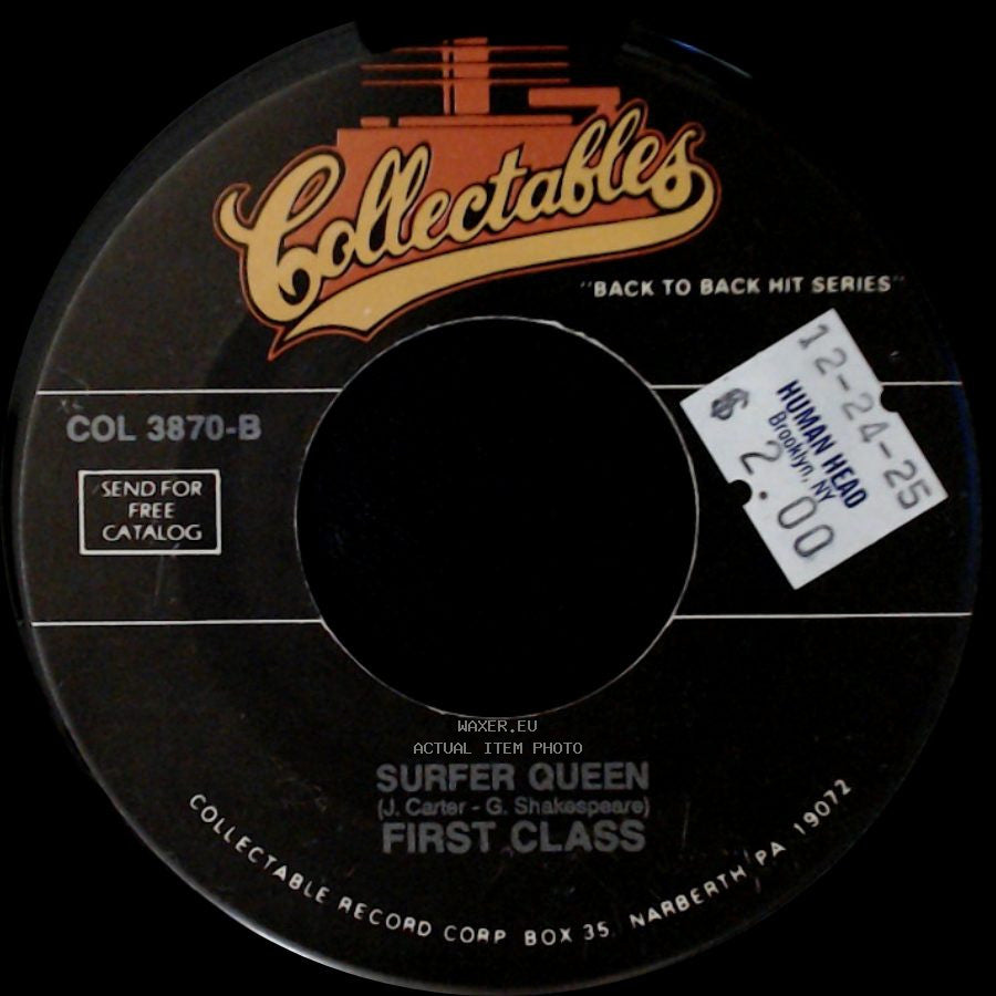 First Class - Surfer Queen / Beach Baby side A