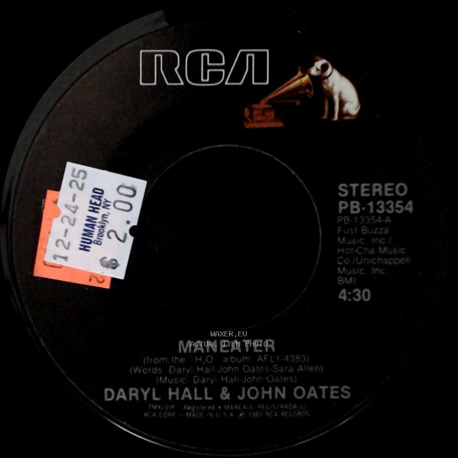 Daryl Hall & John Oates - Maneater / Delayed Reaction side A