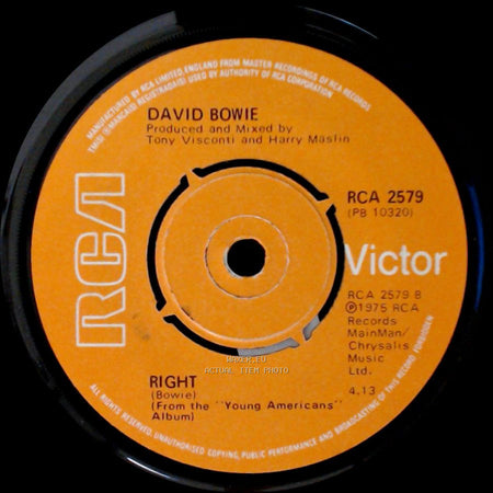 David Bowie - Fame / Right side B