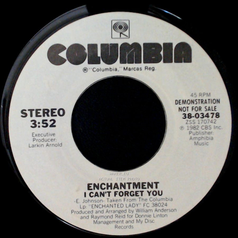 Enchantment - I Can't Forget You / I Can't Forget You side A