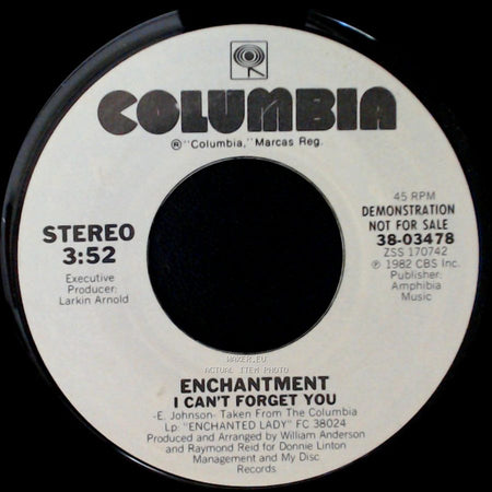 Enchantment - I Can't Forget You / I Can't Forget You side A