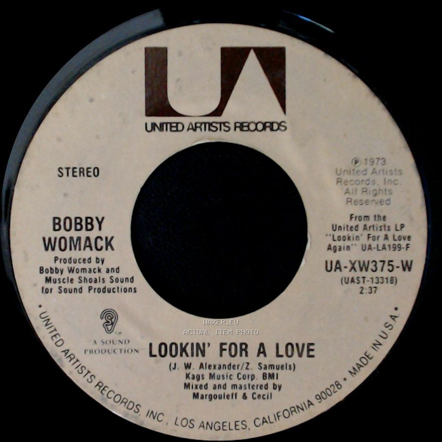 Bobby Womack - Let It Hang Out / Lookin' For A Love side B