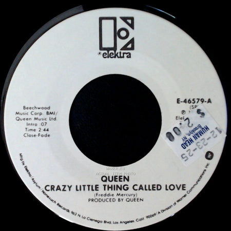 Queen - Crazy Little Thing Called Love / Crazy Little Thing Called Love side B