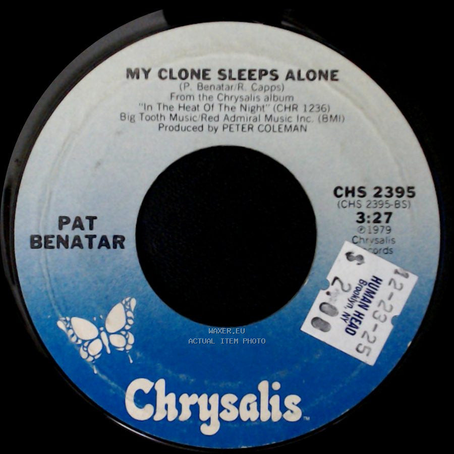 Pat Benatar - My Clone Sleeps Alone / Heartbreaker side A