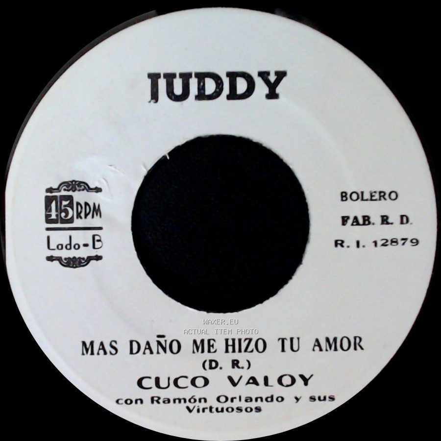 Cuco Valoy Con Ramón Orlando Y Sus Virtuosos - Protesta Matrimonial / Mas Daño Me Hizo Tu Amor side B