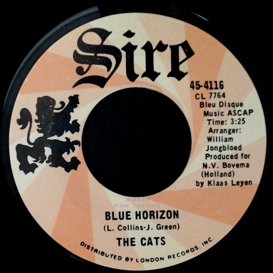The Cats - Scarlet Ribbons / Blue Horizon side B