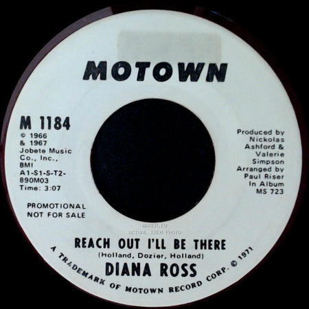 Diana Ross - Reach Out I'll Be There / Reach Out I'll Be There side A