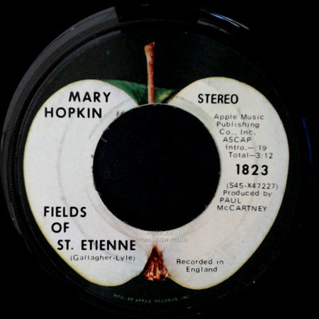 Mary Hopkin - Que Sera, Sera (Whatever Will Be, Will Be) / Fields Of St. Etienne side B