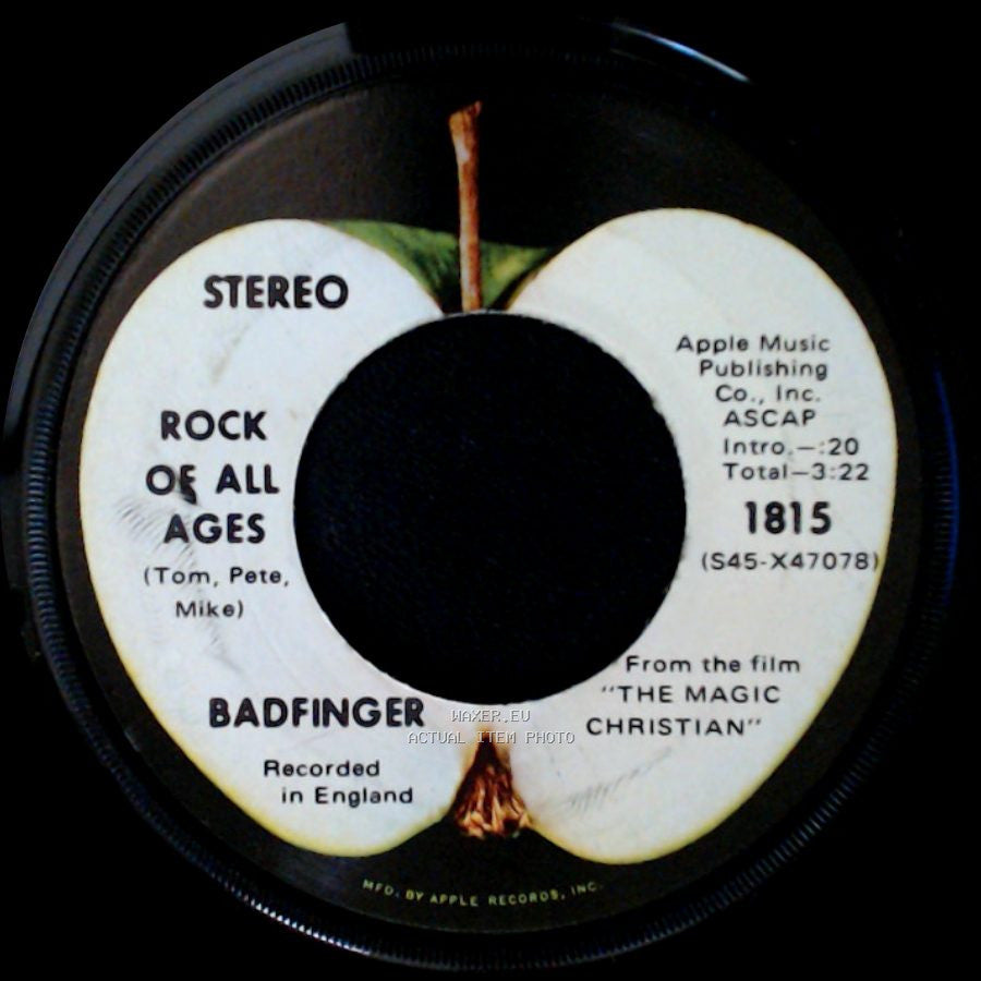 Badfinger - Come And Get It / Rock Of All Ages side B