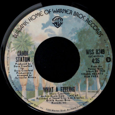 Candi Staton - Run To Me / What A Feeling side B