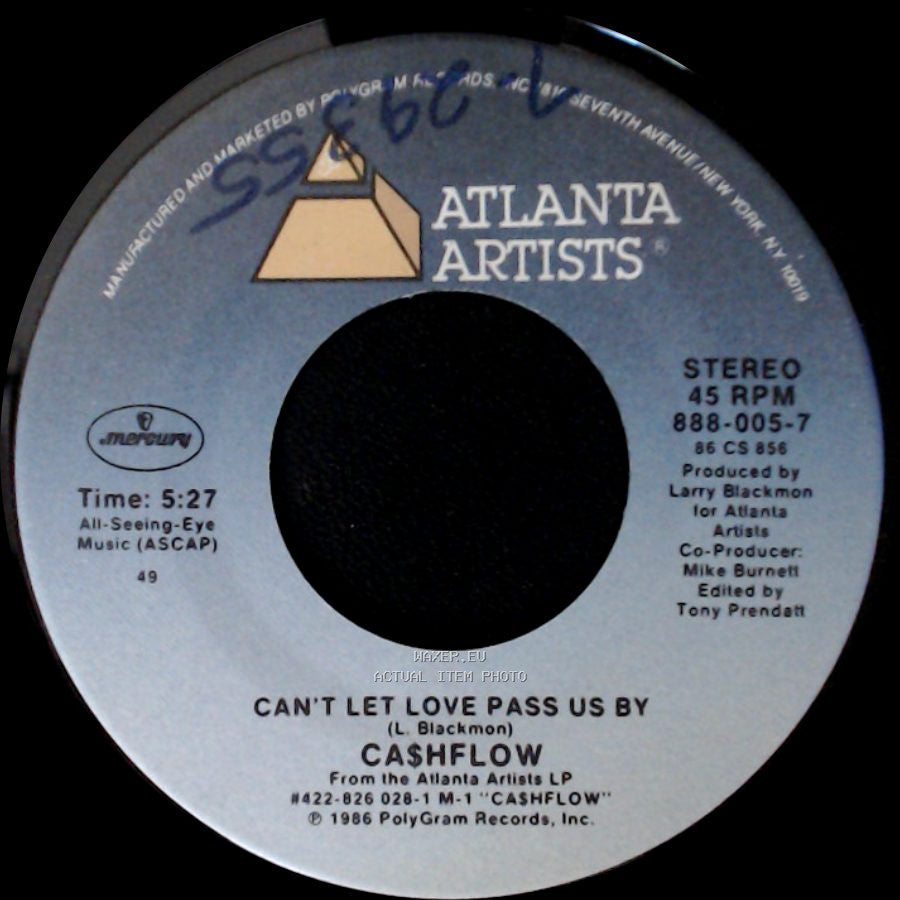 Cashflow - Can't Let Love Pass Us By / Reach Out side A