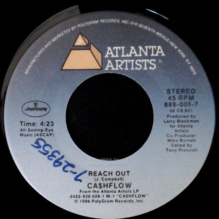Cashflow - Can't Let Love Pass Us By / Reach Out side B