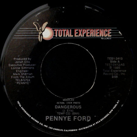 Pennye Ford - Dangerous / Change Your Wicked Ways side A