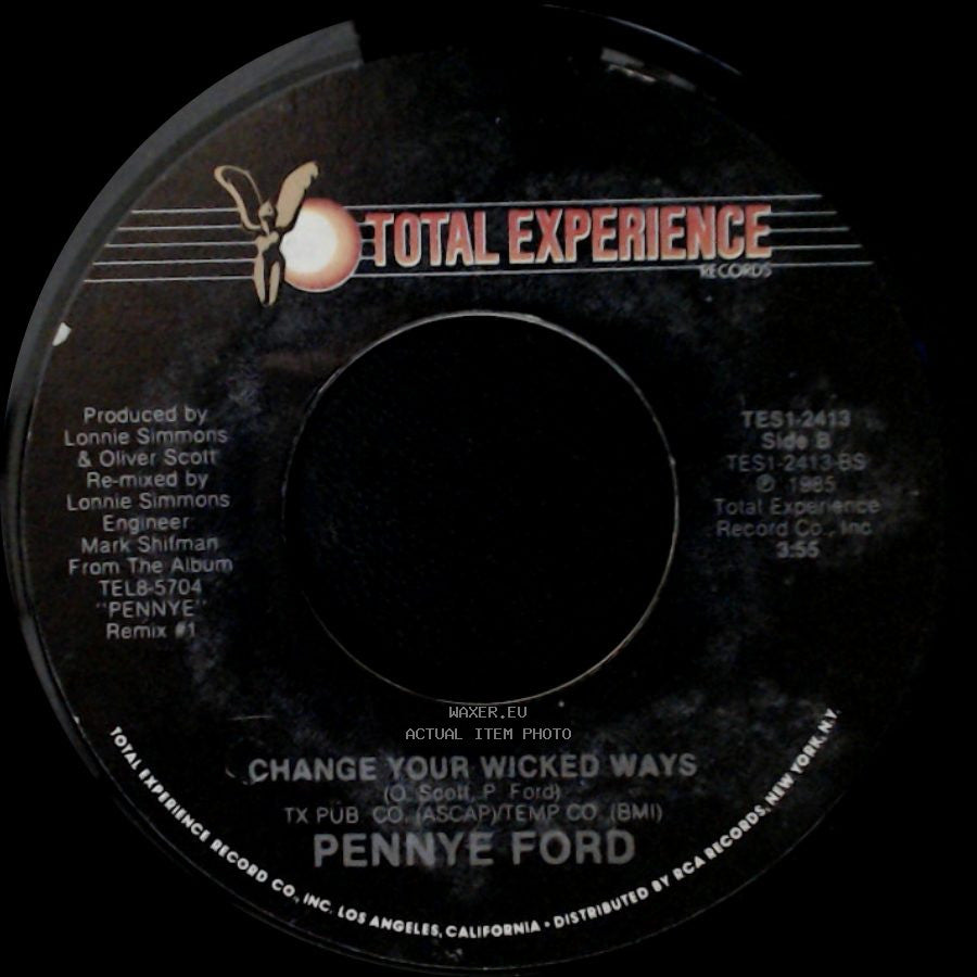 Pennye Ford - Dangerous / Change Your Wicked Ways side B