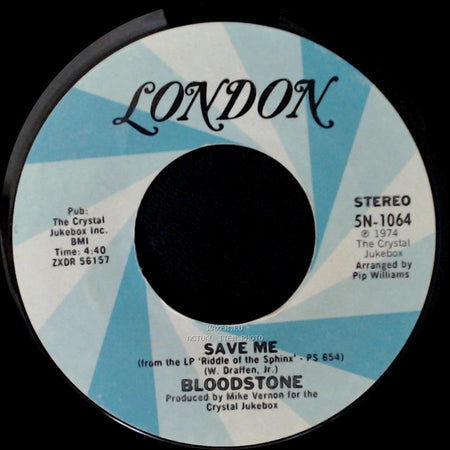 Bloodstone - Save Me / Do You Wanna Do A Thing side A
