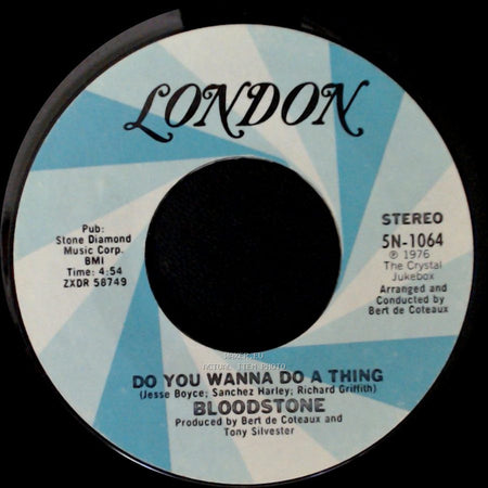 Bloodstone - Save Me / Do You Wanna Do A Thing side B
