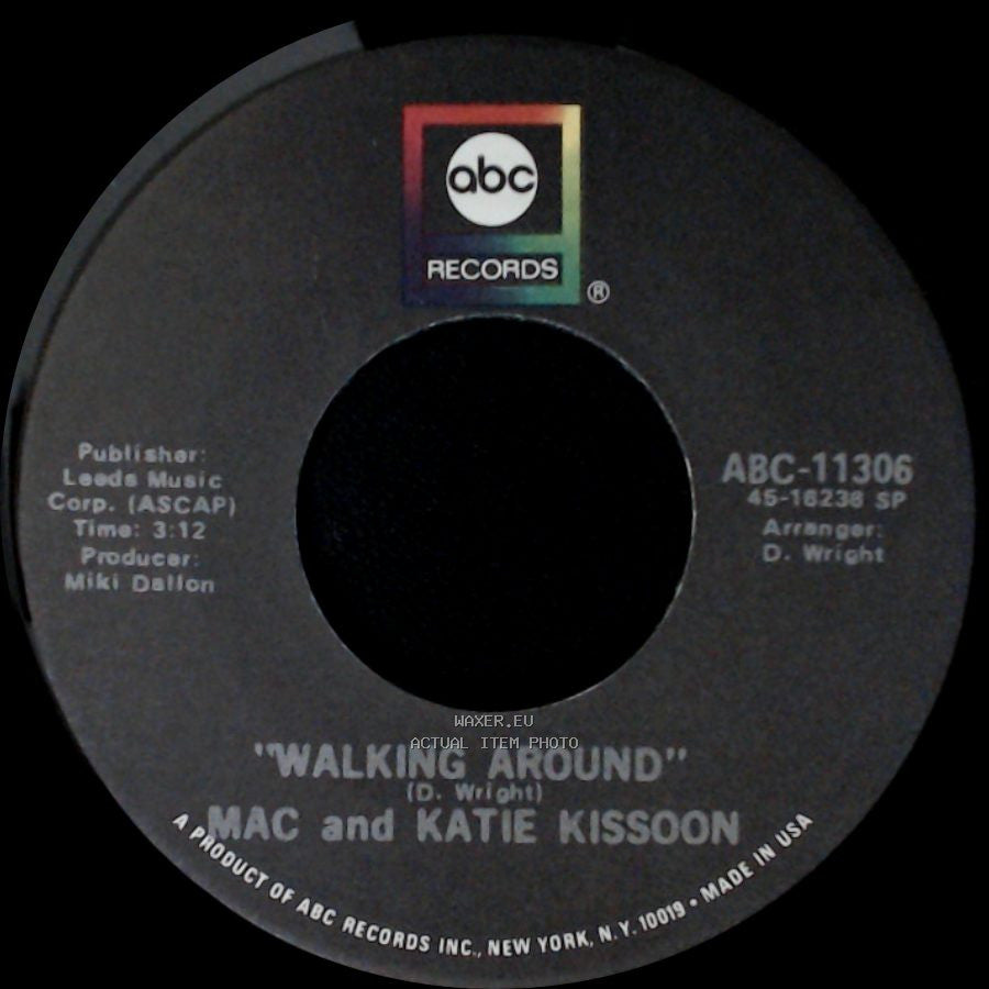 Mac And Katie Kissoon - Chirpy Chirpy Cheep Cheep / Walking Around side B