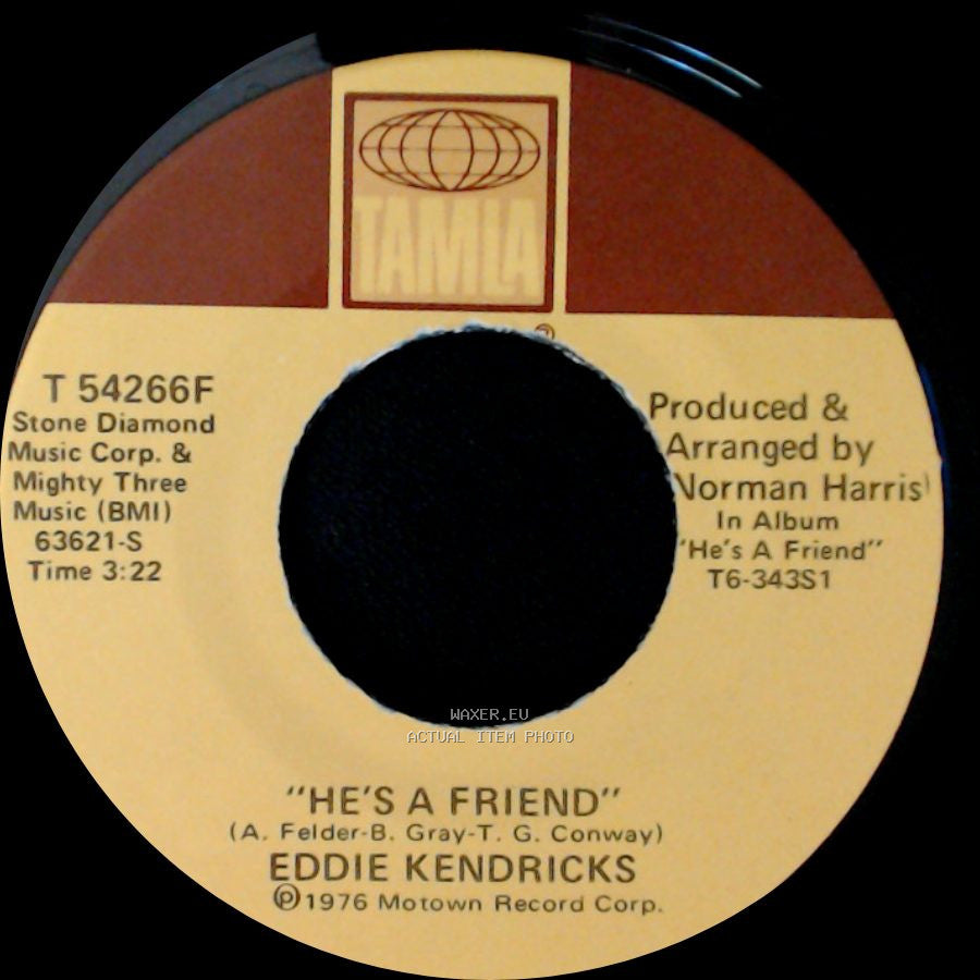 Eddie Kendricks - He's A Friend / All Of My Love side A