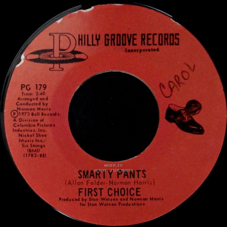 First Choice - Smarty Pants / One Step Away side A