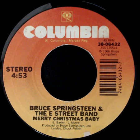 Bruce Springsteen & The E Street Band - War / Merry Christmas Baby side B