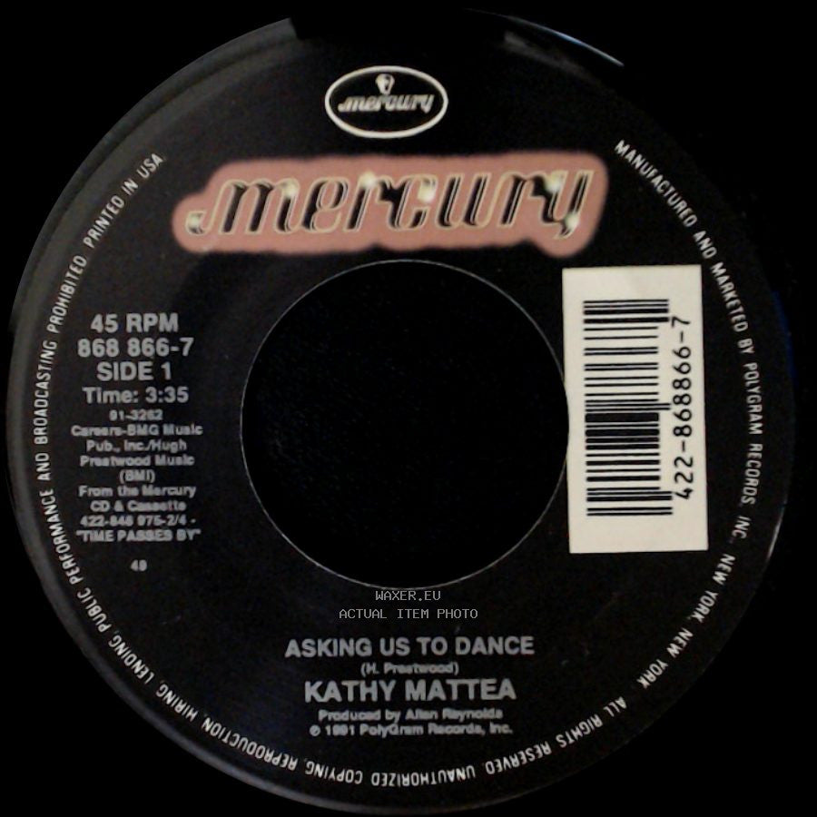 Kathy Mattea - Asking Us To Dance / Where've You Been side A