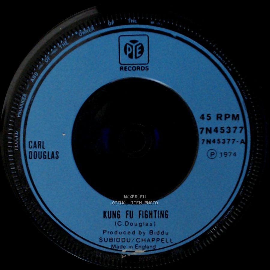 Carl Douglas - Gamblin' Man / Kung Fu Fighting side B