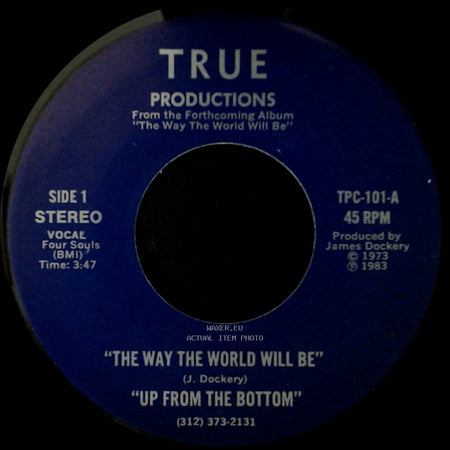Four Souls - The Way The World Will Be / "The Way The World Will Be" "Up From The Bottom" side A