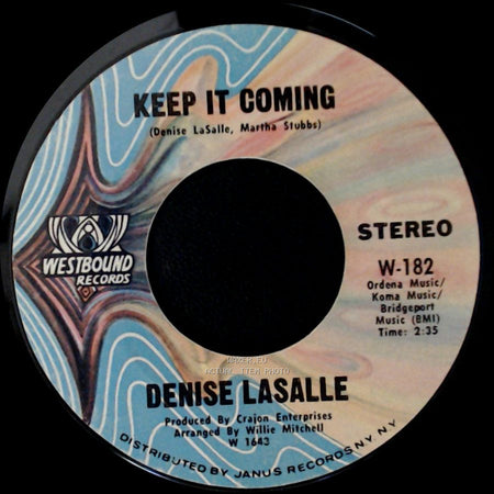 Denise Lasalle - Trapped By A Thing Called Love / Keep It Coming side B