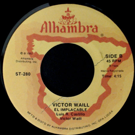 Victor Waill - Amor Escondido / El Implacable side B