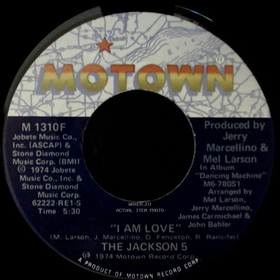 The Jackson 5 - I Am Love / I Am Love Pt. Ii side A